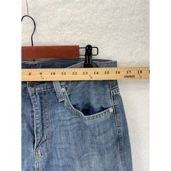 Levi’s 527 Jeans Men’s Size 32x30 Blue Bootcut Mid Rise Denim Workwear Pants - Picture 2 of 8